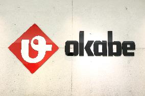 Okabe signboard and logo